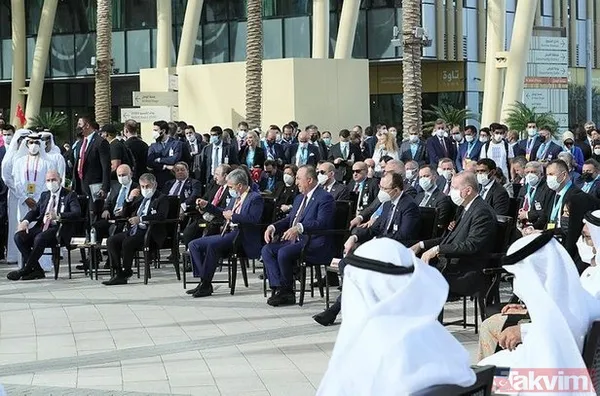 Başkan Recep Tayyip Erdoğan Dubai'de: Türk bayrakları ve mehteran takımlı coşkulu karşılama - 6