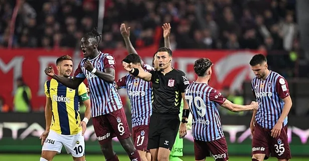 Trabzonspor-Fenerbahçe derbisinin VAR kayıtları açıklandı! İşte o konuşmalar...