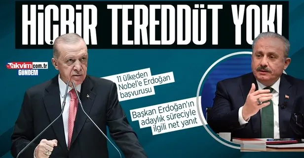TBMM Başkanı Mustafa Şentop’tan Başkan Erdoğan’ın adaylığı ile ilgili flaş açıklama: Hukuki olarak hiçbir problem yoktur