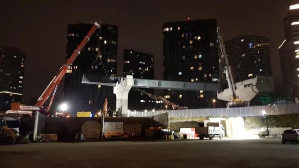 İstanbul'da, 874 metre uzunluğunda kavşak viyadüğü yapılıyor-2