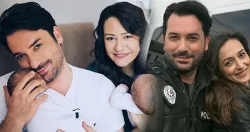 Arka Sokakların Hakanı Ozan Çobanoğlunun meğer bir de boyu kadar oğlu varmış! Eşi Ezgi Sertelle ikizleri olan Ozan Çobanoğlu...