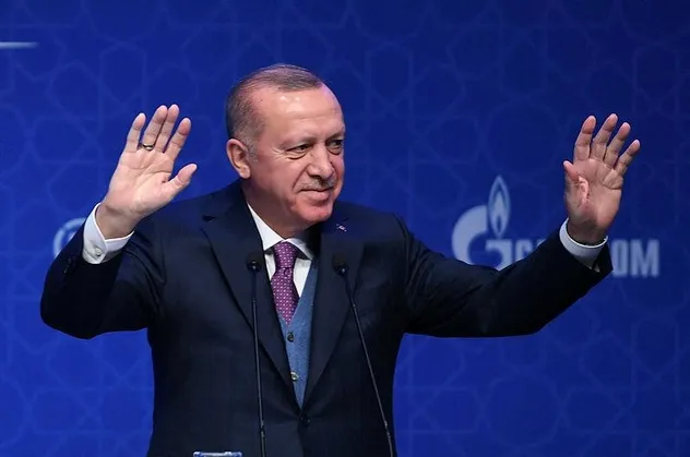 Başkan Erdoğan'dan 'TürkAkım' paylaşımı