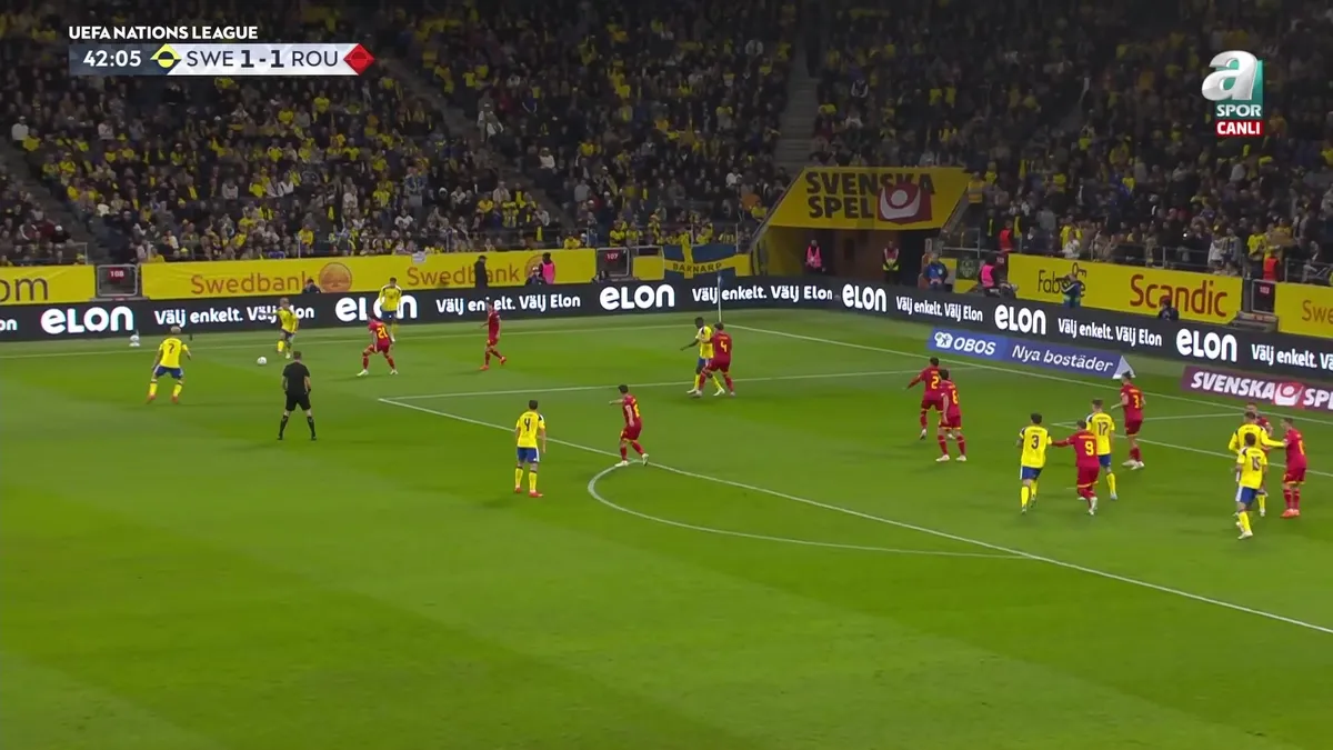 GOL: Viktor Gyökeres | İsveç 2-1 Romanya