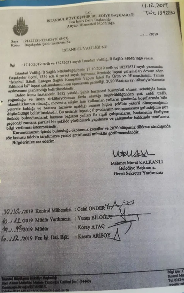 CHP'li Ekrem İmamoğlu’ndan skandal açıklama: "Başakşehir Şehir Hastanesi’nin bağlantı yollarını yapmayacağız"-1