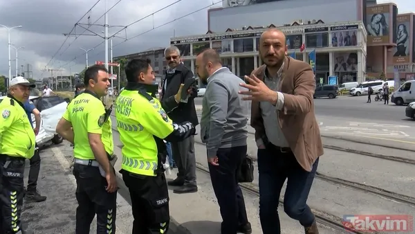 Tramvay yolunda kaza: Facianın eşiğinden dönüldü! - 5