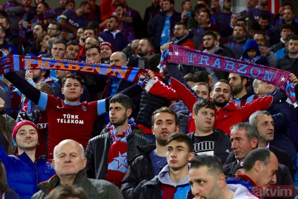 Trabzonspor Galatasaray karşılaşması nefes kesti! İşte maçtan kareler... - 4