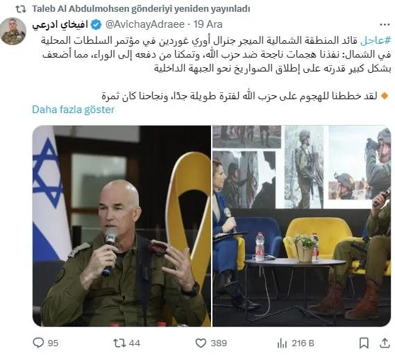 Tâlip el-Abdulmuhsin'in X hesabından yaptığı paylaşımlar, Takvim.com.tr Ekran Görüntüsü