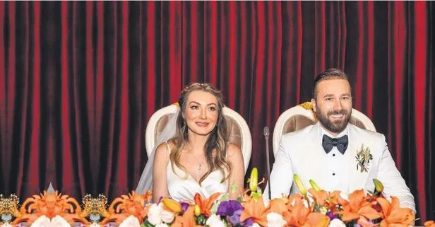 TAKVİM yazarı Ufuk Özcan, Türk Hava Yolları’nın kabin amiri Özlem Tunçakad ile evlendi