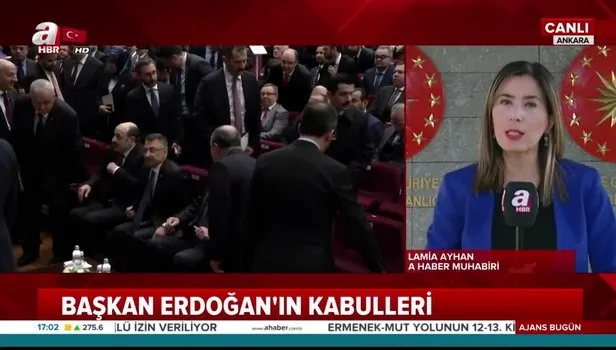 Başkan Erdoğan MİT Müsteşarı Hakan Fidan'ı kabul etti (Video)