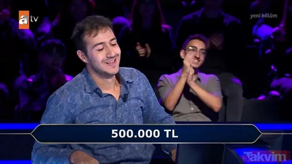 Kim Milyoner Olmak İster'de 1 milyon TL'lik soru ve cevabı! Duhan Başar Ahmetoğlu "Şıkları eleyemiyorum" deyip kararını verdi - 8