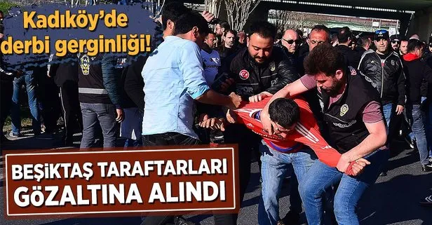 Beşiktaş taraftarları gözaltına alındı