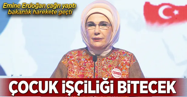 Çocuk işçiliği bitecek