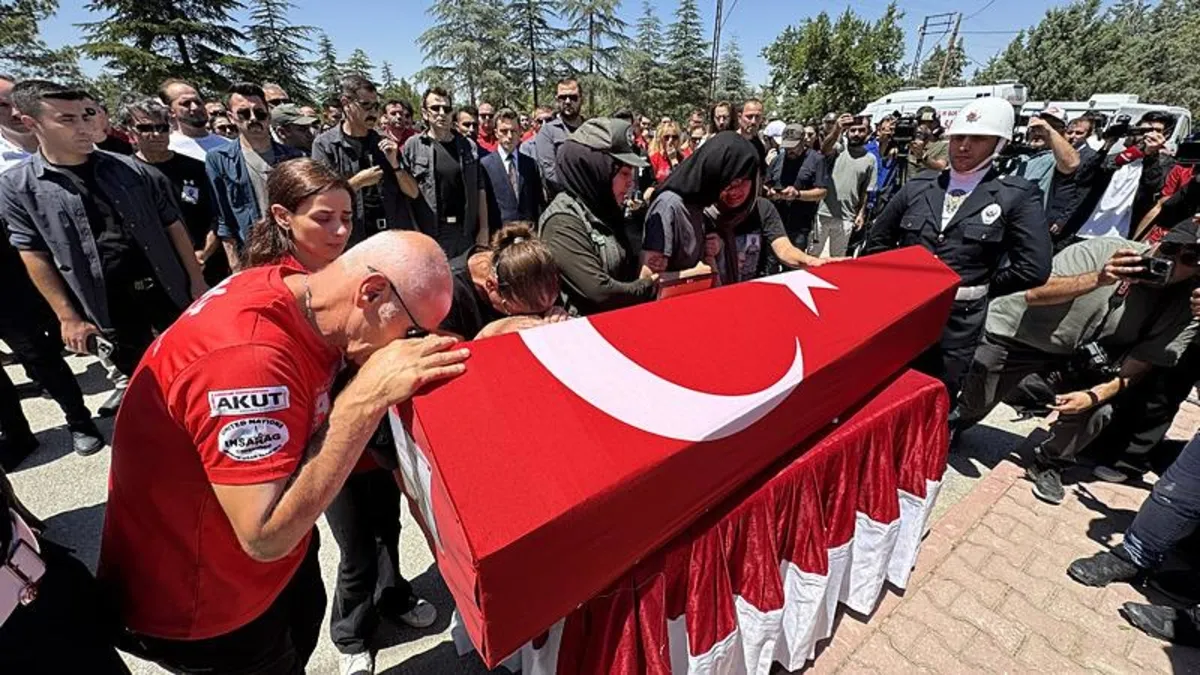 Orman yangını şehidi Muharrem Can Konya'da toprağa verildi
