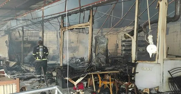 Aydın’da korkutan yangın! Çok sayıda dükkan küle döndü: Can kaybı yok