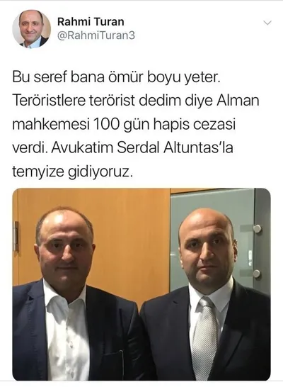 Almanya'dan FETÖ ile mücadele eden gazeteci Rahmi Turan'a hapis kararı-2