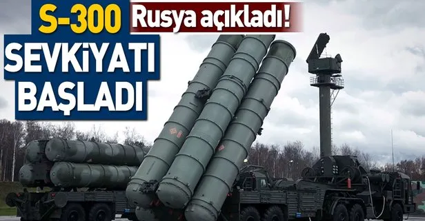 Rusya, Suriye’ye S-300 hava savunma sistemi sevkiyatı başladı