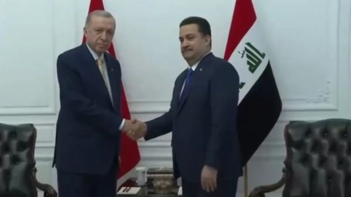 Başkan Erdoğan Irak Başbakanı Muhammed Şiya el Sudani ile görüştü