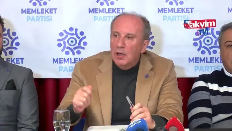 Muharrem İnce: ''Muhalefet bu seçimde hüsrana uğrayacak''