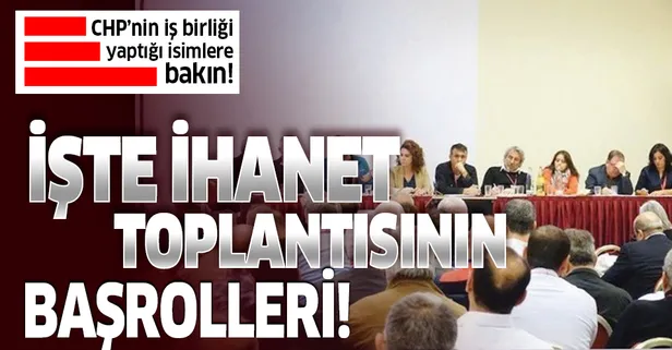 İşte Berlin'deki ihanet toplantısının başrolleri!