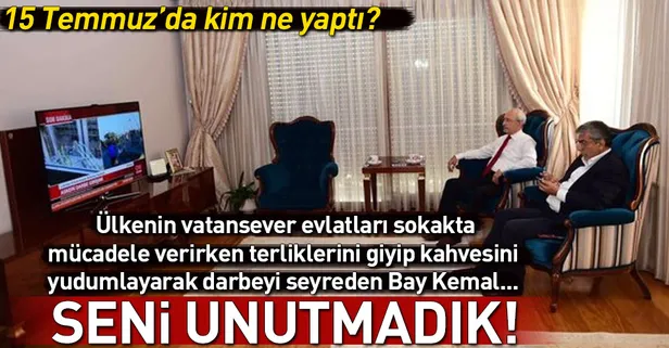 15 Temmuz'da kim ne yaptı?