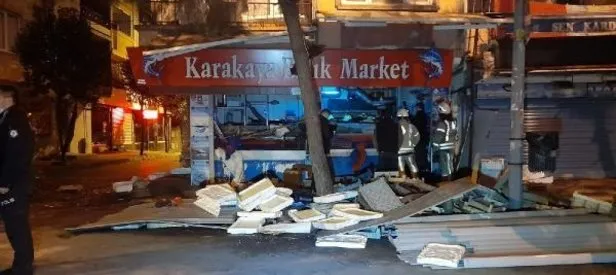 Gece yarısı korkutan patlama!