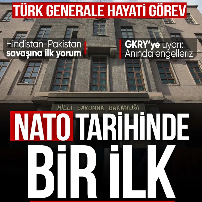 Milli Savunma Bakanlığından Pakistan-Hindistan savaşına ilk yorum! NATO tarihinde bir ilk... Tuğgeneral Eray Üngüdere kritik görev