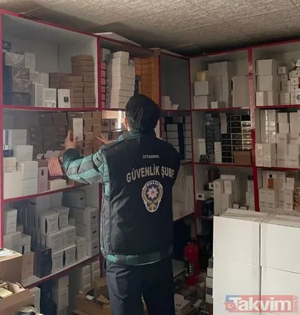 2 milyon lira değerinde sahte parfüm! İstanbul’da ele geçirildi