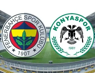 Fenerbahçe-Konyaspor maçı saat kaçta?