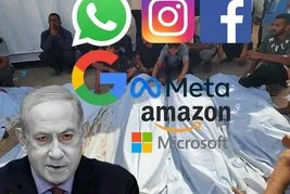 ABD’li teknoloji şirketlerinden İsrail’e soykırım desteği: Meta, Instagram, WhatsApp, YouTube, Google, Microsoft hepsi suç ortağı!