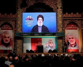 Hizbullah lideri Nasrallahtan ABDye tehdit: Yakında tabutları yığmaya başlayacağız