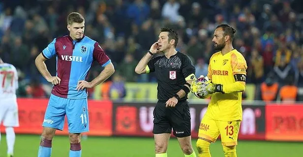 Trabzonspor'dan Aydınus ve VAR hakemine tepki