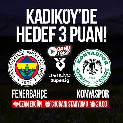 Fenerbahçe - Konyaspor | CANLI
