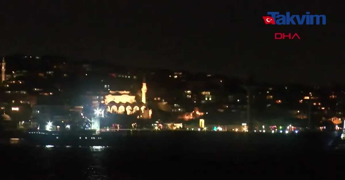 İstanbul Boğazı’nda gemi arızası!