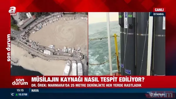 SON DAKİKA: A Haber Marmara Denizi'ndeki müsilajı (deniz salyası) araştıran ODTÜ gemisinde! 'Marmara 6-7 yılda biraz düzelebilir' - 7