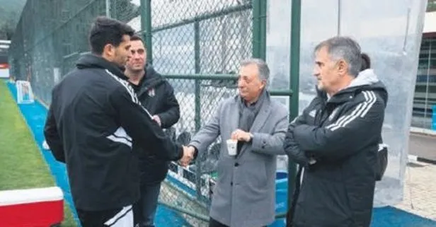 Çebi’den Ümraniye’ye çıkarma! Beşiktaş Başkanı Ahmet Nur Çebi yakın takipte