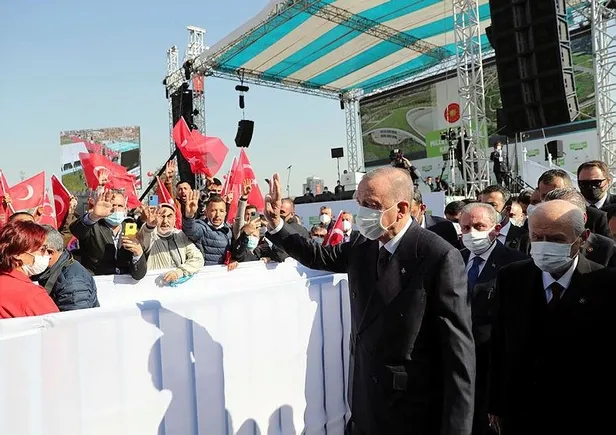 Başkan Erdoğan'dan Ankara AKM Millet Bahçesi Açılış Töreni'nde önemli açıklamalar-5