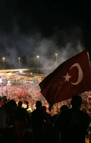 Spor camiasından 15 Temmuz mesajları!