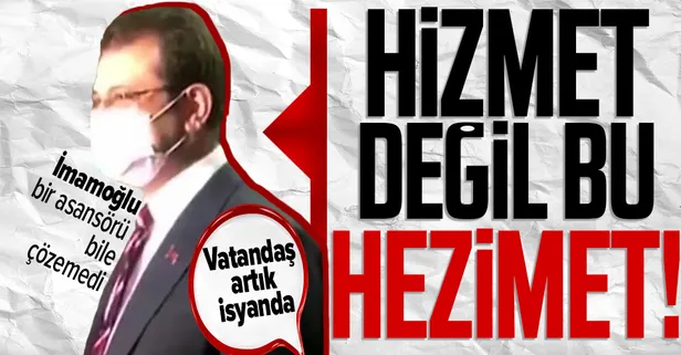 CHP'li İBB'nin ihmalkarlığı engelli vatandaşı bezdirdi! Asla bu kadar uzun süreli bir arıza görmedim