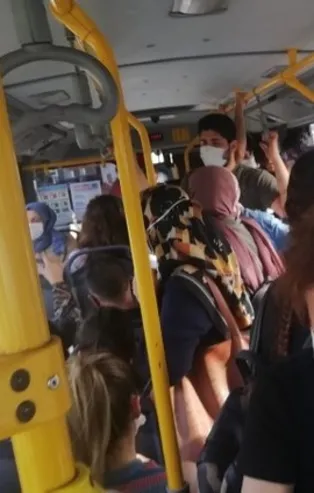 Fazla yolcu alan şoförden küstah cevap: "İstediğiniz yere şikayet edebilirsiniz"