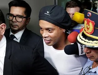 Sahte pasaport kullanmıştı! Ronaldinho tutuklandı