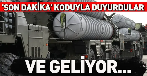 Son dakika... Türk askeri, S-400 füze eğitimine başlıyor