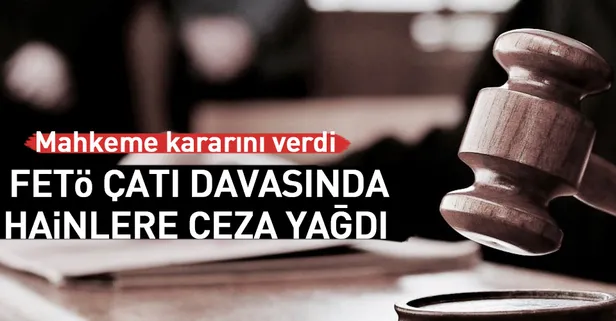 Mahkeme FETÖ çatı davasında kararını verdi