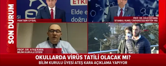 Okullar neden kapanmadı? Bilim Kurulu üyesi Prof. Dr. Ateş Kara canlı yayında açıkladı! | Video
