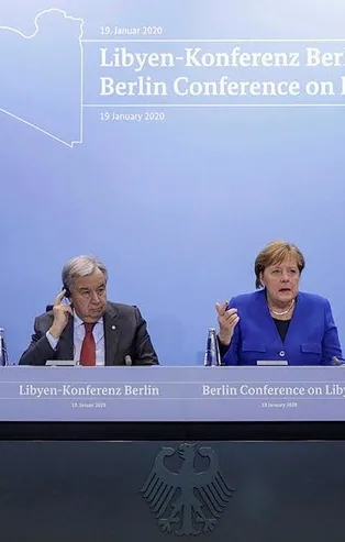 Berlin'de Libya zirvesi sona erdi! Merkel'den kritik açıklamalar
