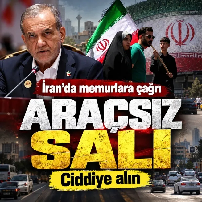 İran Cumhurbaşkanı Pezeşkiyandan memurlara araçsız salı talimatı