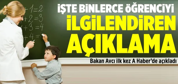 İşte binlerce öğrencinin beklediği haber!