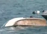 Bursa Gemlik'te 30 Ağustos Zafer Bayramı etkinliğinde tekne alabora oldu