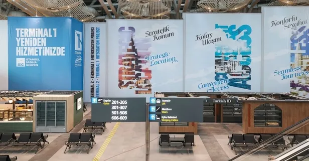 Sabiha Gökçen'e nefes aldıracak adım! Yenilenen Terminal 1 hizmete açılıyor