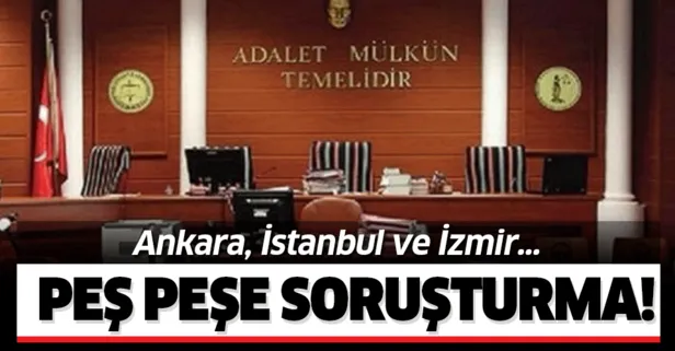Ankara, İzmir ve İstanbul’da Barış Pınarı Harekatı soruşturması!