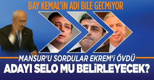 HDP'li Selahattin Demirtaş'tan ittifakı karıştıracak çıkış! Mansur Yavaş'ı sordular Ekrem İmamoğlu'nu övdü... Kılıçdaroğlu'na destek yok